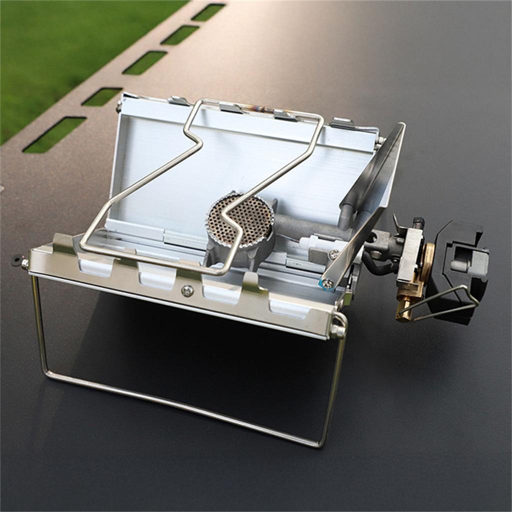 Portable Folding Gas Stove Outdoor Camping Picnic Burners Replica With Lightweight Aluminum Alloy Design