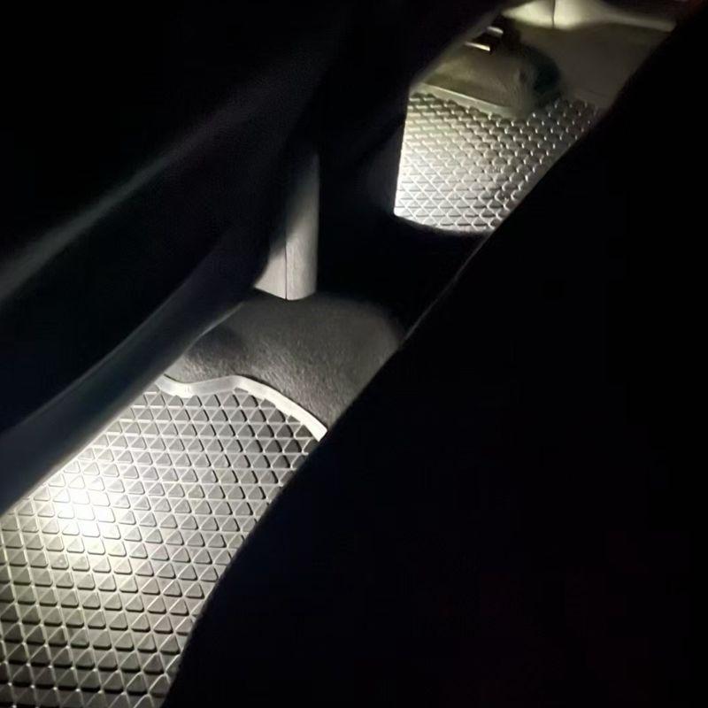Car Interior LED Footwell Light Foot Lamp with Cable Wire Harness For PASSAT 3G B8 Golf 7 MK7 Tiguan 2017 5GG947409 5GG 947 409