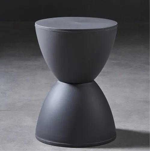 Plastikowy stołek stolik boczny kreatywny design klepsydra stolik nocny modne buty do zmiany okrągły pomost meble domowe