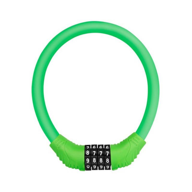 

Mountain Bike Bicycle Four-digit Password Lock Green