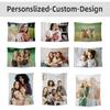 BLINGPAINTING Personalized Tapestry Upload Your Image Custom Tapestries, Customized Own Photo Banners, Custom Wall Hanging Horizontal (95''WX85''L)