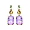 Luxenter Phiaqua Earrings and 18k Gold Plated