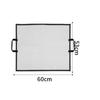 Grill Mat Waterproof Cooktop with Bound Edge Flexible for Picnics