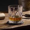 2pcs Set 11.5oz 335ml Vintage Whiskey Glasses Cup Transparent Drinkware Cups for Party Bar Creative Cocktail Mug Liquor Glass