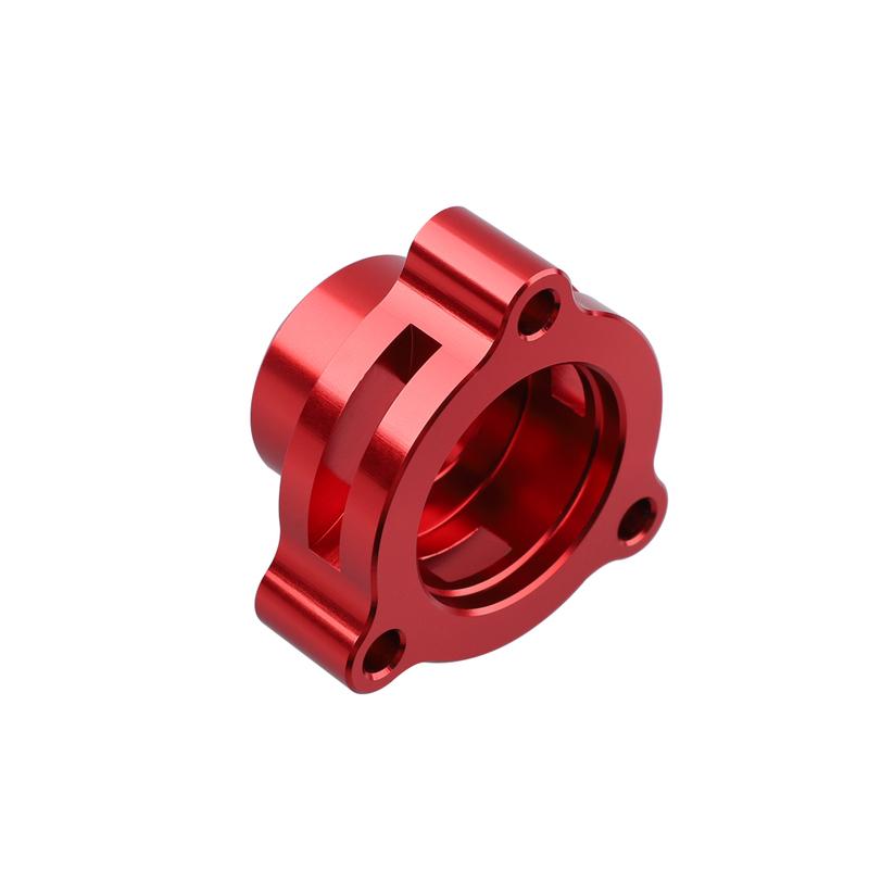 FOR Ford Fiesta/Mustang/Fusion/Edge/Escape/Transit/Bronco 1.5 1.6 2.0 2.3 2.7L Billet Aluminum Red Blow Off Valve Adapter