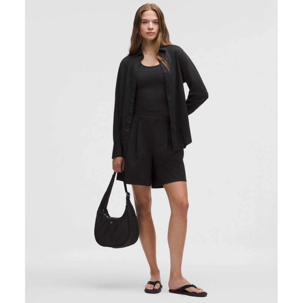 Lululemon Knit Relaxed Fit Overshirt Black