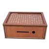 2000 Euro Savings Challenge Box Wooden Cash Saver Money Box Piggy Bank for Kids Adults