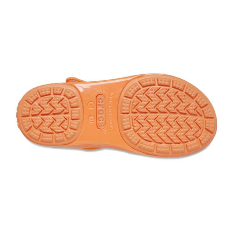 Crocs Comfortable Breathable Children's Sandals Persimmon Orange Children's Model