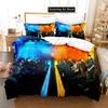 3D Print Fashion Shooting Game Csgo Bedding Set Boys Girls Twin Queen Full Size Duvet Cover Pillowcase Bed Adult Bedroom