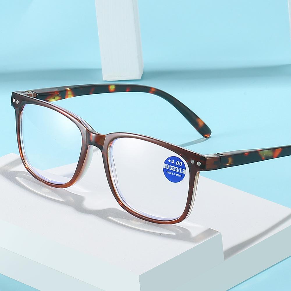 Anti-Blue Reading Glasses Clear Reading Reading Glasses Reading Glasses Large Frame Reading Glasses