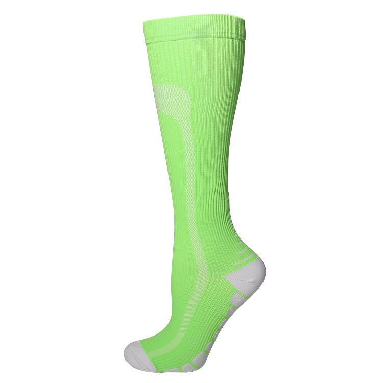 Summer Outdoor Nylon Compression Calf Socks for Yoga & Sports