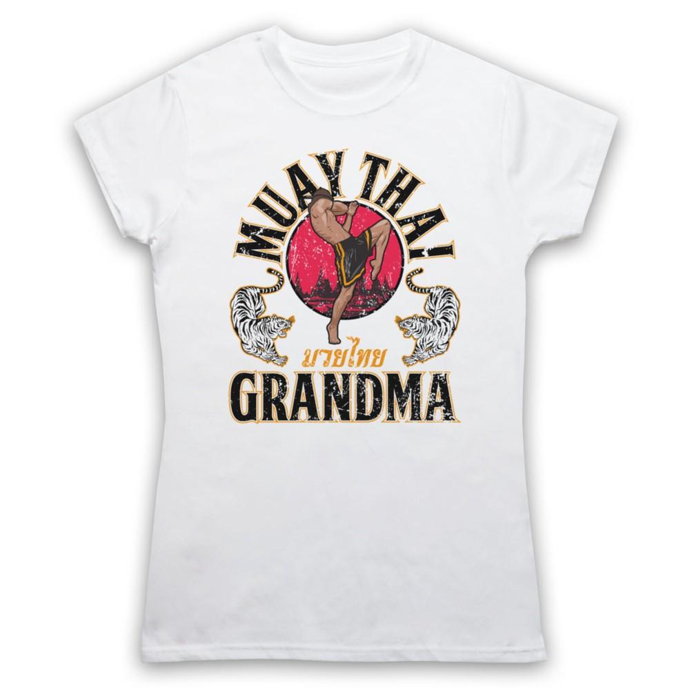 

Muay Thai Grandma Martial Arts Expert Mma Fight Slogan Mens And Womens T-Shirt XL