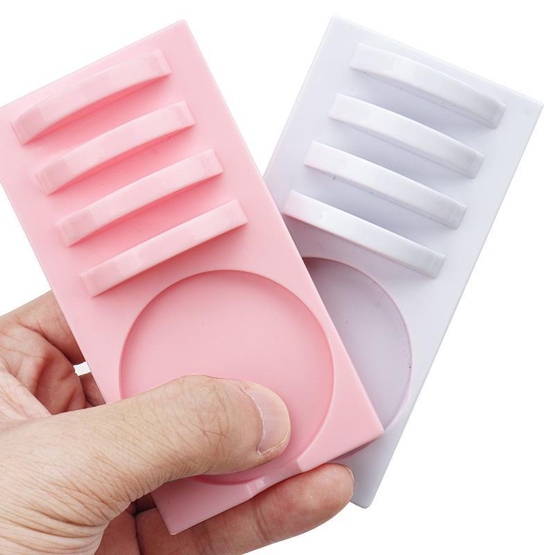 Acrylic Eyelash Grafting Heart Box Glue Holder
