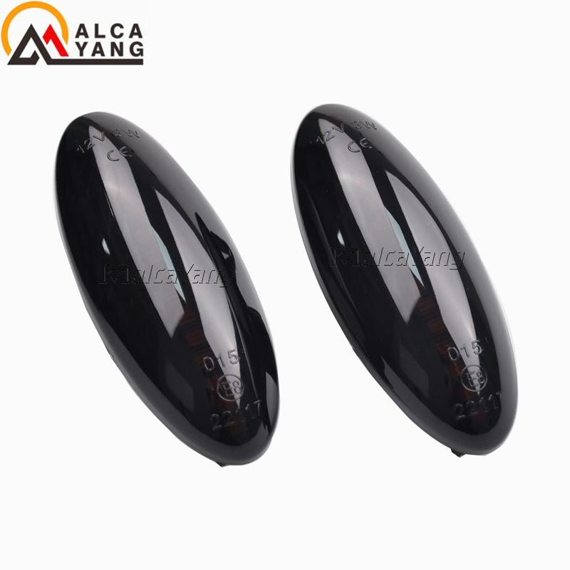 2 pieces Led Dynamic Side Marker Turn Signal Lights Sequential Blinker For Toyota Yaris Mk2 P9 RAV4 Mk3 ACA3/ALA3 Auris Mk1 E15