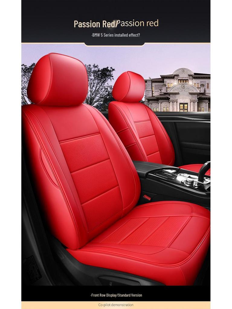 Custom-Made, All-Season, Thicker Car Seat Covers for New and Old Models, Full-Coverage