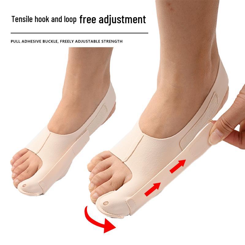 Verstellbarer Ballenzeh-Korrektor Zehenmanschette für Tag- und Nachtgebrauch