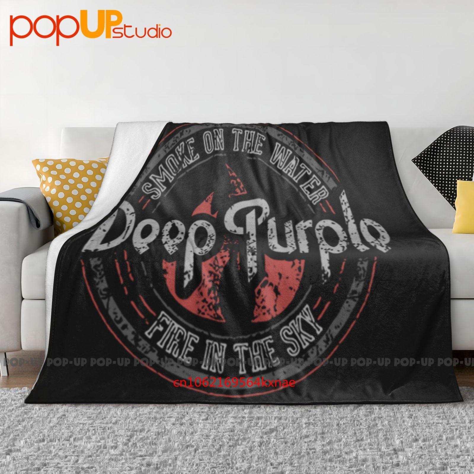 

Deep Purple Smoke Circle Ultra-Soft Blanket Quilt Winter Sofa Cover Bed Covers 30x40in