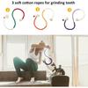 Pack of 3 Catnip Toys for Cats, 70 Cm Catnip Stick and Teething Rope, Interactive Dental Care Toys, Natural Catnip Filled