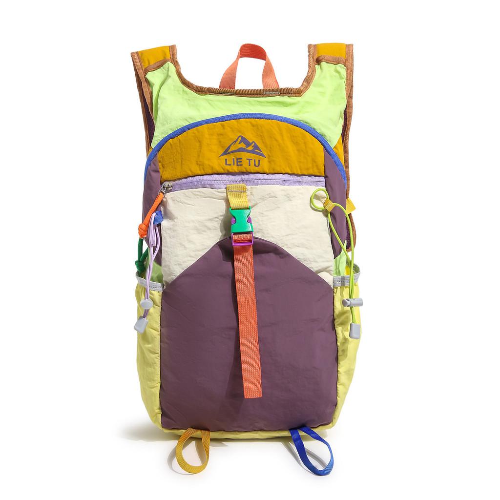 Outdoor Nylon Multifunction Travel Backpack With Large Capacity For Hiking And Cycling