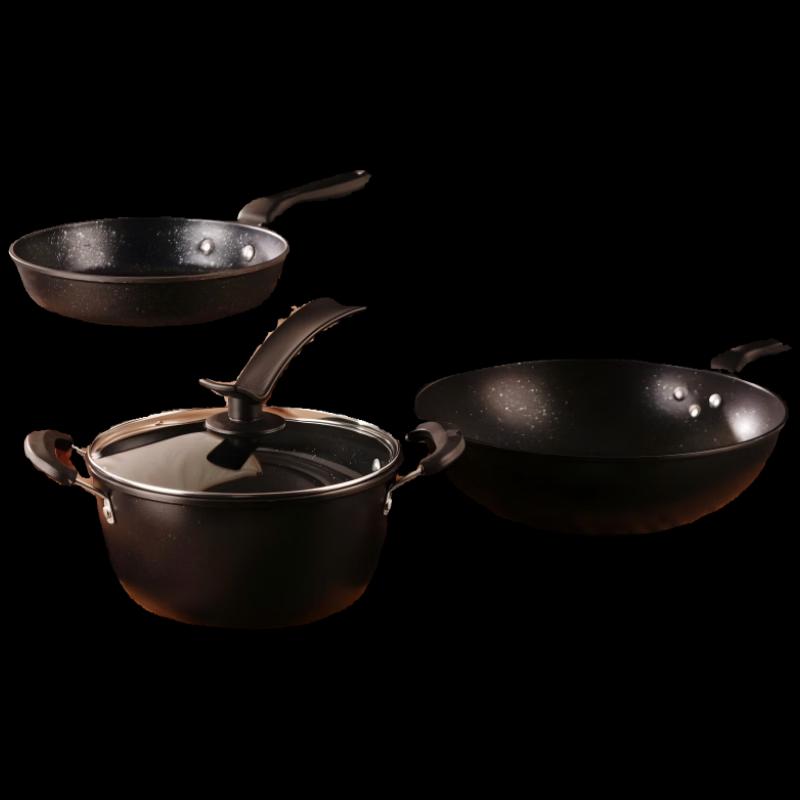 Lianchuang Star Cooking 3-Piece Cookware Set