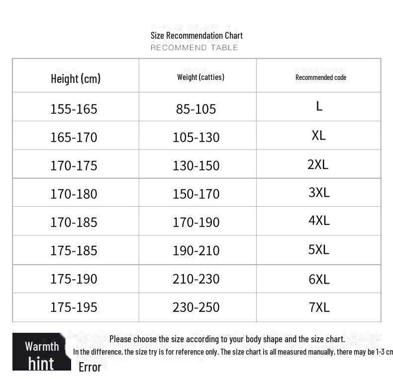 Men's Large Fleece-Lined Cotton Trousers - Warm, Thickened for Cold Weather