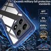 Case for Xiaomi 14T Pro, Full Front and Back Double-Sided Protection - Navy Blue