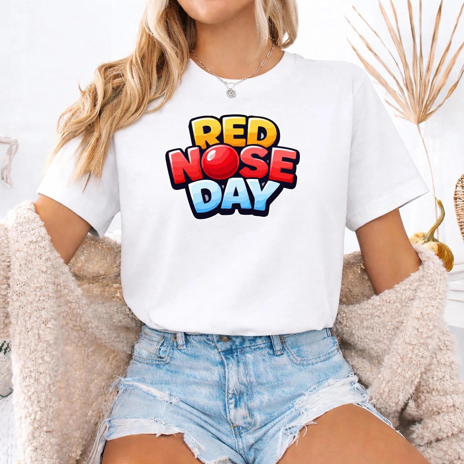 Red nose day 2026 T-shirt, Kids comic Relief Funny Shirt , Nose Army M