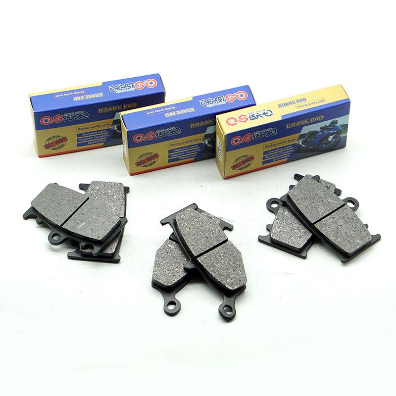 Motorcycle Front Rear Brake Pads for SUZUKI GSR400 2006- GSR400A-ABS 2007-2017 GSR600 2006-2010 ABS 2008-2010 GSR 400 600