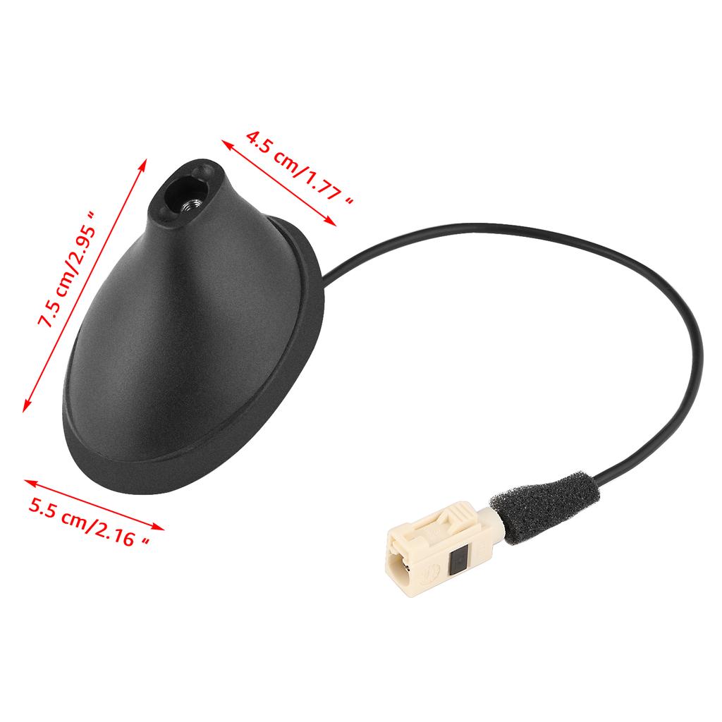 Rear Antenna Black Aerial Base Plastic Black 50540987 For Fiat Abarth 500 X For Alfa Romeo Giulietta 2012-2026 Car Accessories