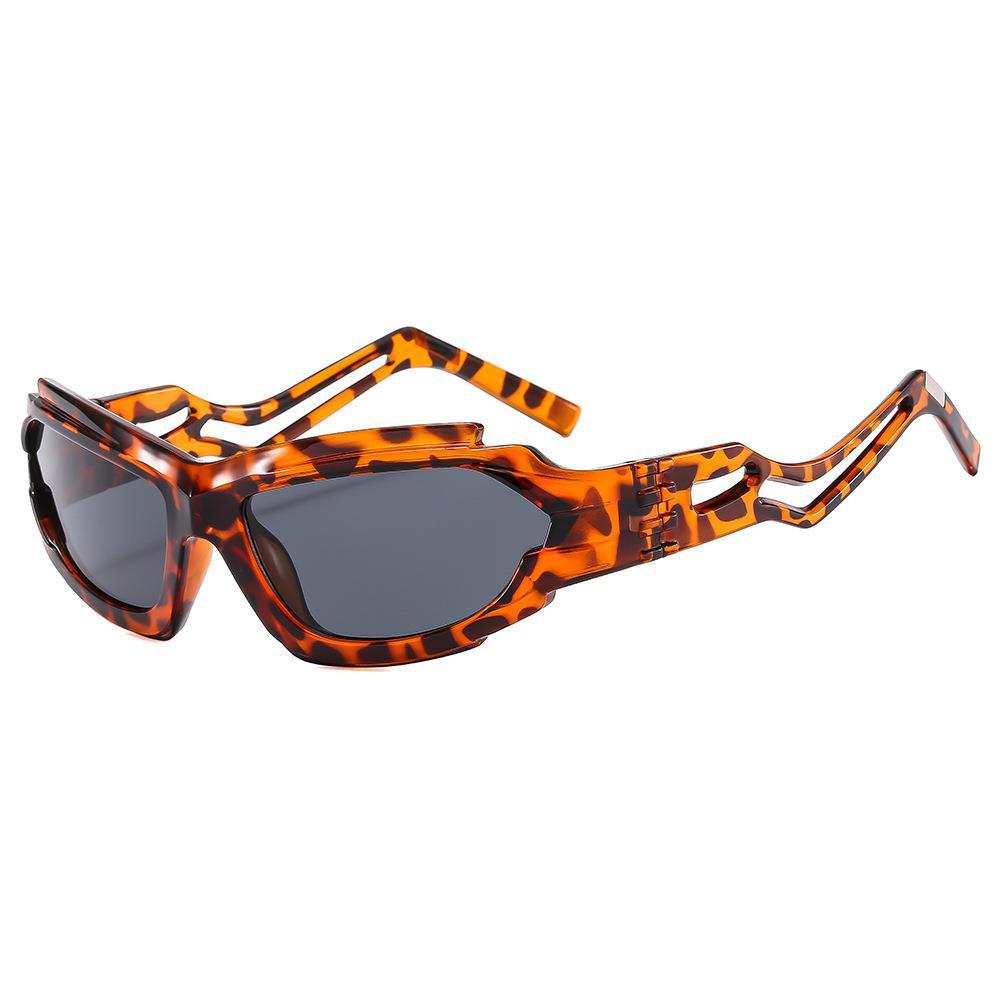 Personalized Funny Sunglasses Hot Girl Street Shooting Glasses Uv-Proof Sunglasses
