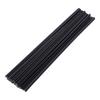 50 Pcs Plastic Welding Rod 20cm Dual Strand Round Welding Rods for Plastic Car Bumpers Kayaks Household Items Black