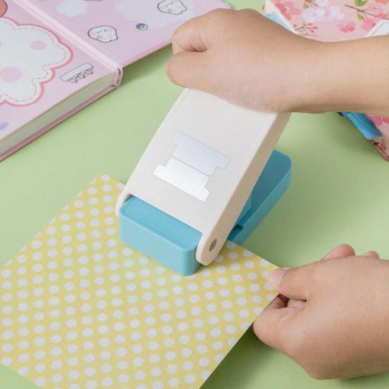 Index Tag Label Hole Punch Kids Adults Beginner DIY Scrapbook Paper Shape Puncher Decorative Arts Crafts Scrapbooking Handcraft Tool