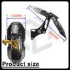 Motorcycle Rear Fender For SYM Husky ADV 125 150 200 /ADX 125 /ADXTG 150 /NAGA 155 Extended Mudguard with Aluminum Alloy Bracket