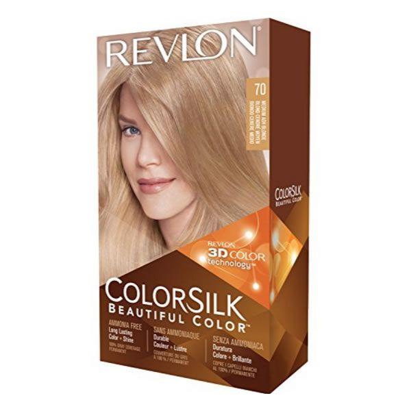 Revlon Colorsilk без аммиака 70 средний пепельный блондин