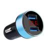 Universal LED Volume Display Dual USB Port 3.1A Fast Charging Car Charger Socket