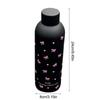 Bowknot Dachshund Insulated Cup 500ml Water Bottle Cute Travel Insulated Flask  Car Use