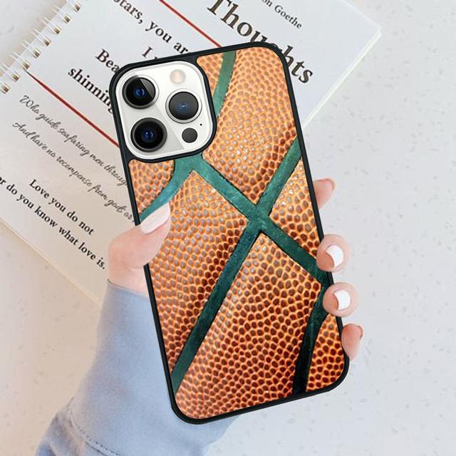 Basketball Textured Phone Case Cover For iPhone 17 Air 16 15 14 Plus Apple 16 11 12 13 Pro Max Coque
