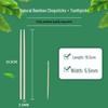 YiCang Individually Wrapped Disposable Round Bamboo Chopsticks