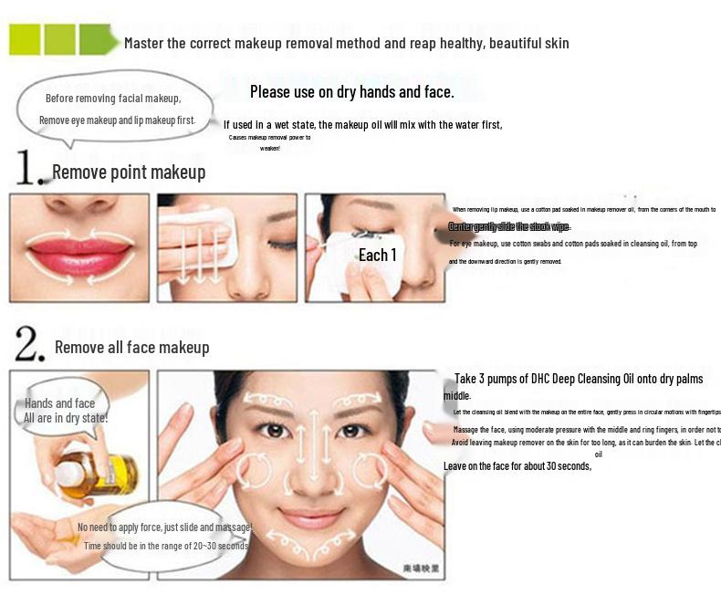 Gentle Hydrating Olive Makeup Remover Oil for Face, Lips, and Eyes