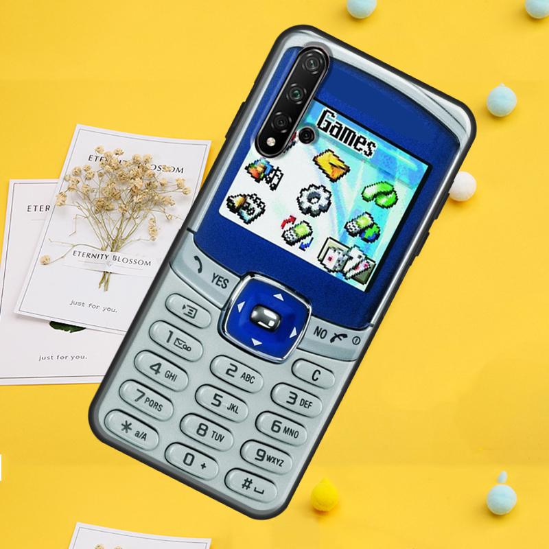 Retro mobile phone For Huawei Nova 5T 9 10 SE 12s 12i 11i Y91 Y90 Y60 Y70 Y72 Y61 P60 Pro P20 P40 P30 Lite Case