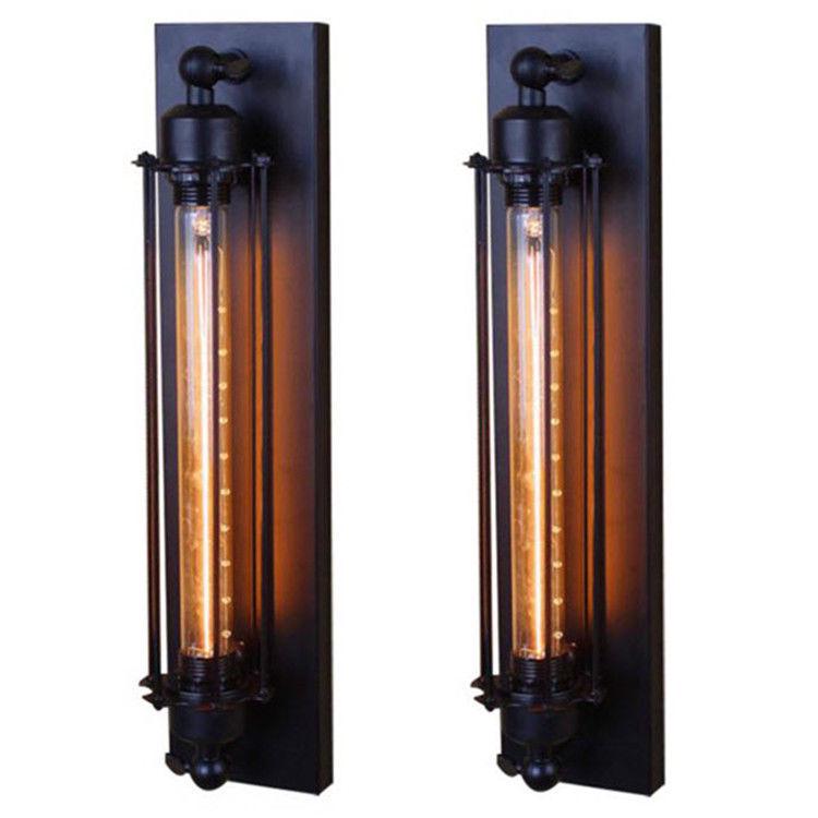 

Индустриальный настенный светильник Edison Flute – Ретро кованый светильник для балкона, прохода или парикмахерской