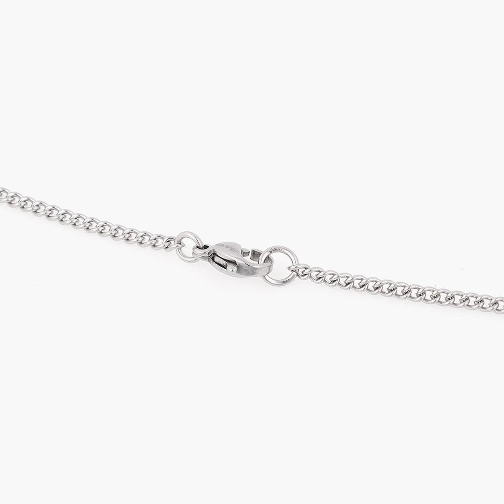 Jbans Classic Dos Coin Pendant Chain Necklace (C2403-An815_Sv)