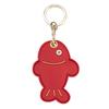 Bamen Bug Club Cartoon Access Control Card Leather Case Keychain Creative Cute Girl Key Pendant Bag Hanging Personalized Gifts