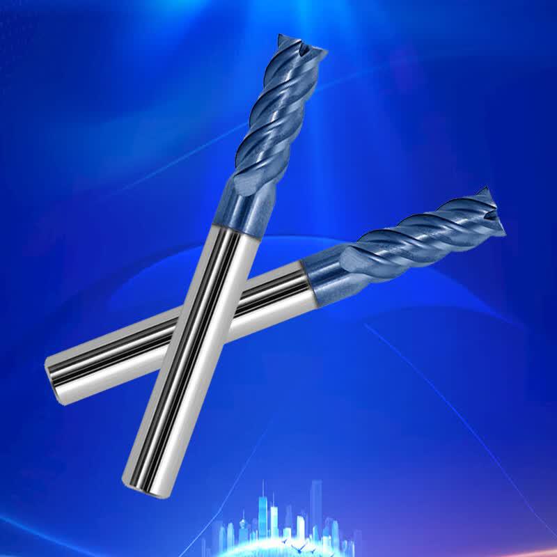ZCC.CT Four-Flute Solid Carbide End Mill