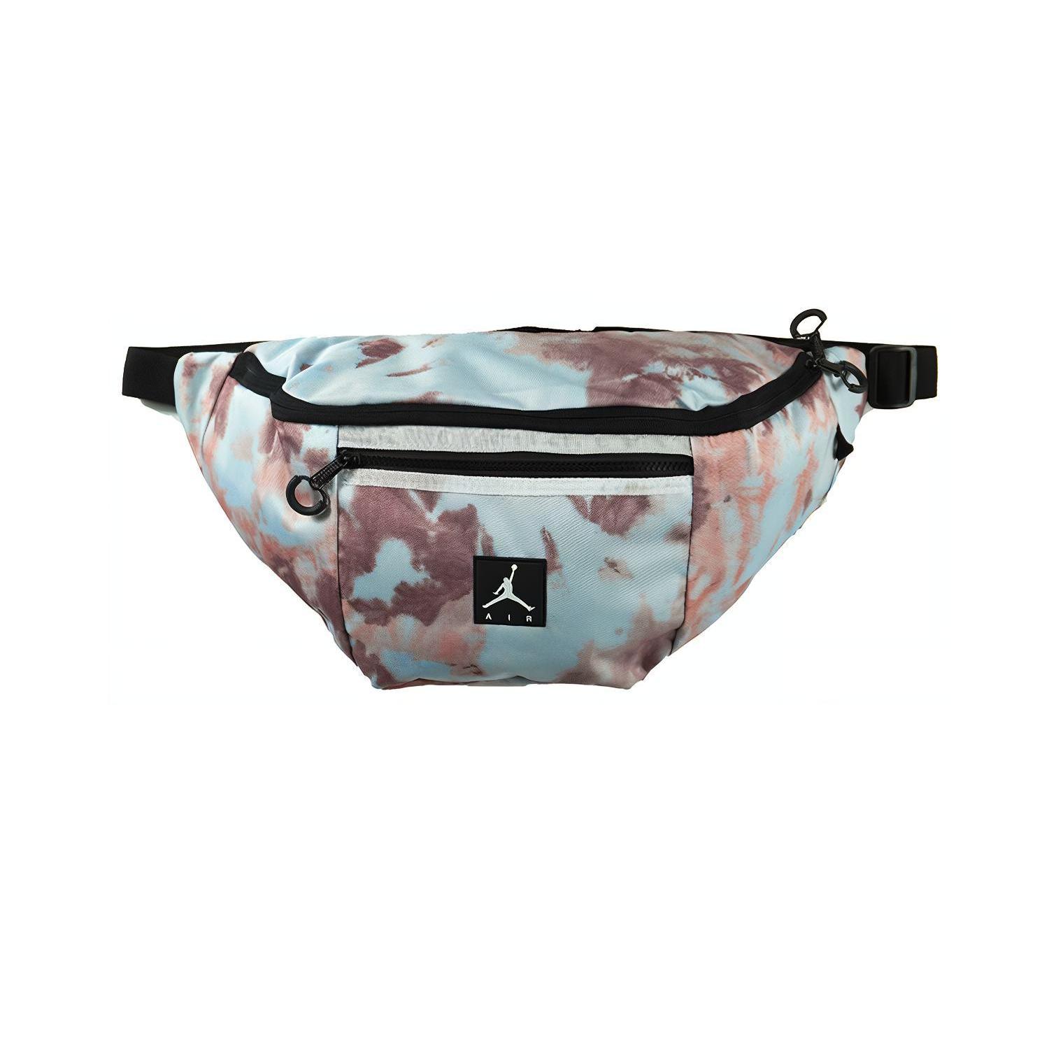 

New Jordan Polyester Sling Bag Fanny Pack Large Size Unisex Misty Blue Yarn DZ3757-085 50.8*14.0*20.3CM