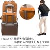 Casalita Rucksack, A4-Format, 15,6-Zoll Laptop-Kapazität, Damen, Business-Rucksack, Tagesrucksack, Leicht, Wasserabweisend, CL-4970, Elfenbein