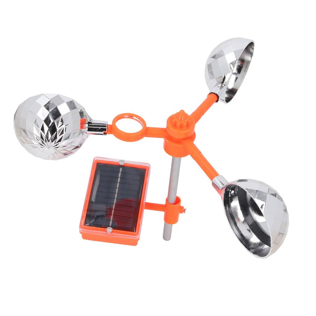 Vögel Abwehr Mittel 2 in 1 Visueller und Akustischer Abschrecker 360 Grad Drehbarer Reflektierender Vogel