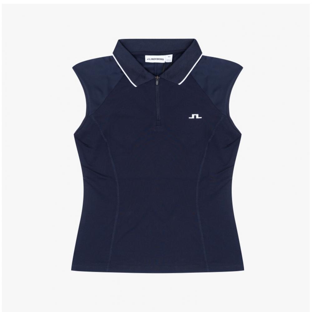 J.lindeberg Damen Ray Polo Golf Ärmelloses T-Shirt 6855