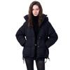 Jinyujie 2025 Winter Women's Ballet Style Loose Down Jacket
