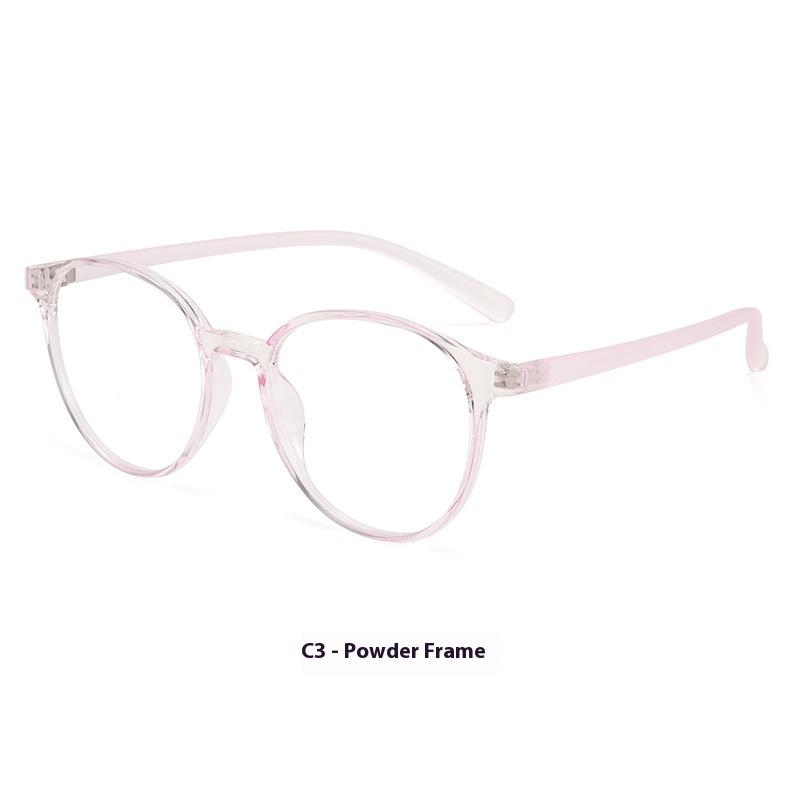 TR90 Ultra-light Frame Myopia Glasses Anti-blue Light No Degree